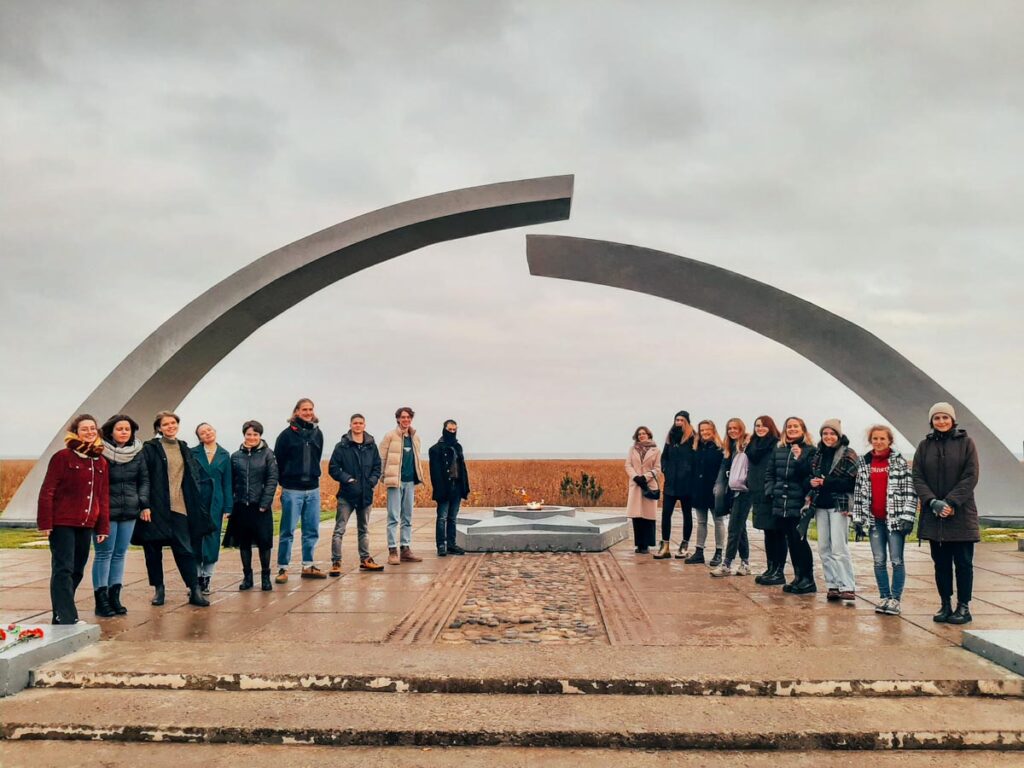 Exkursion zur Straße des Lebens, 31. Oktober 2021.