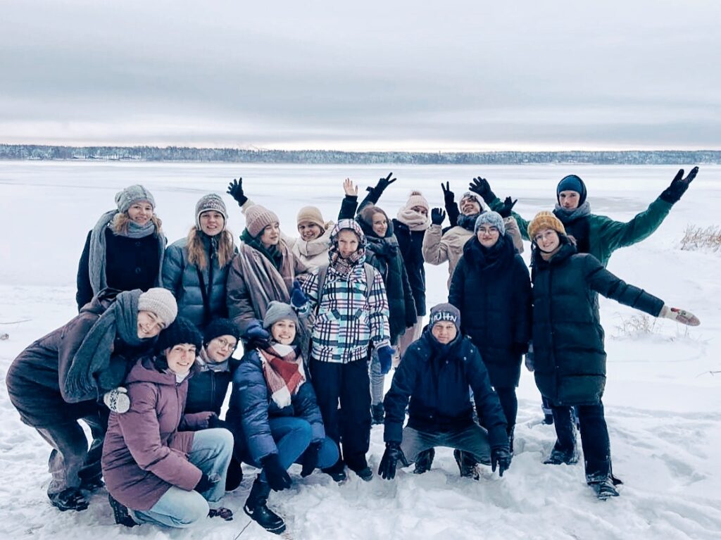 Ausflug in die Oblast Leningrad, Dezember 2021